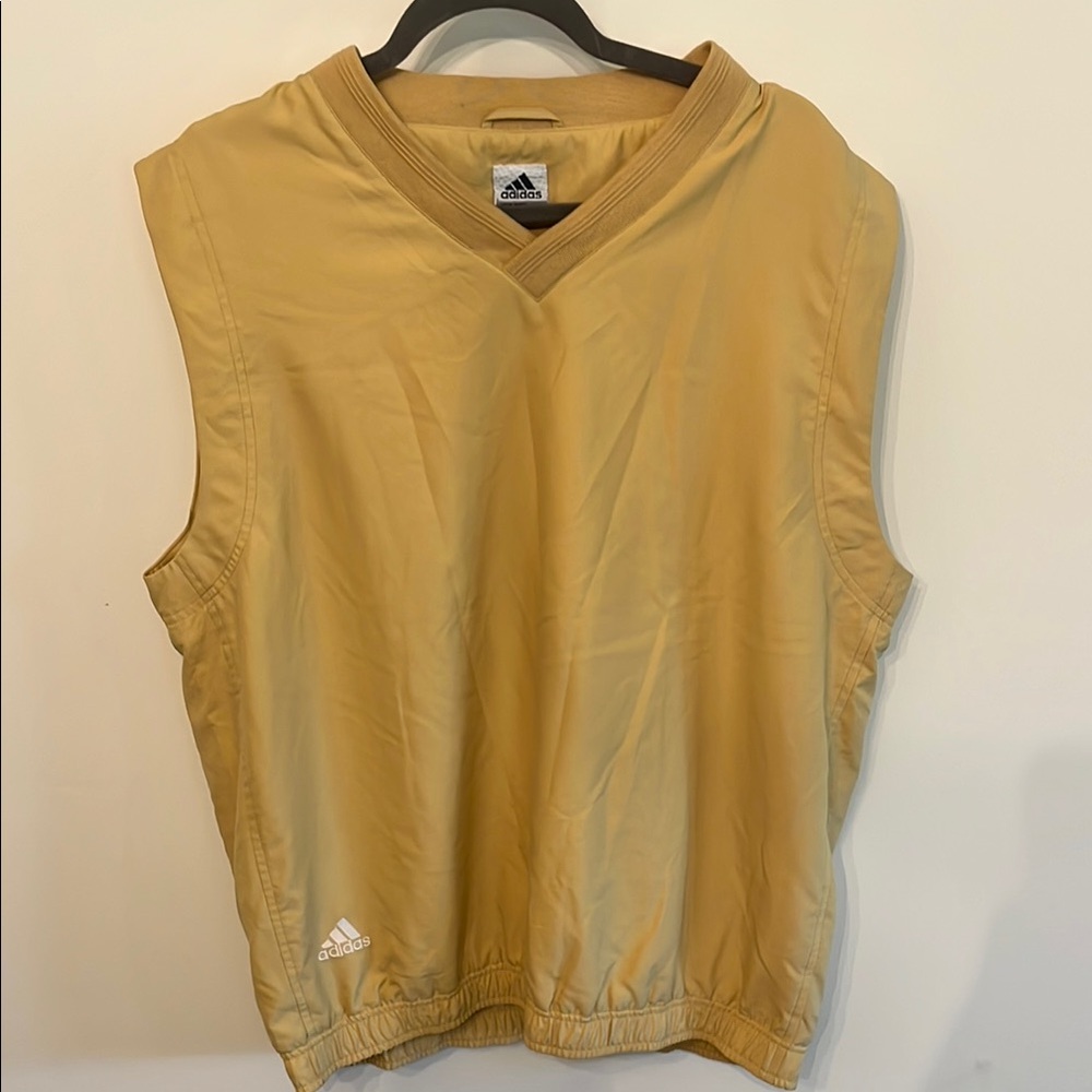 Adidas Gold Athletic Vest